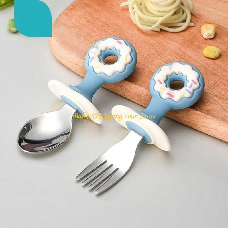 23GD Anti Goke First alimentazione SILICONE SPOONI BAMBINO FORCHI