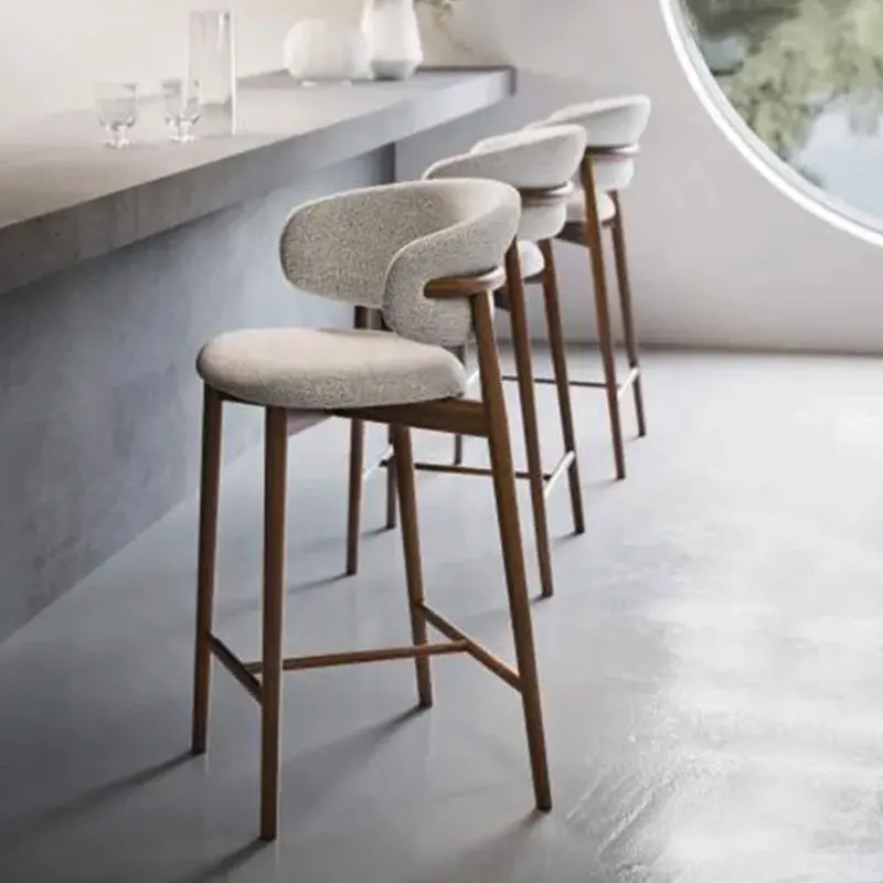 

Furniture Restaurant Dining Chairs Bar Stool Kitchen Island Chairs Family Bar Coffee Shop