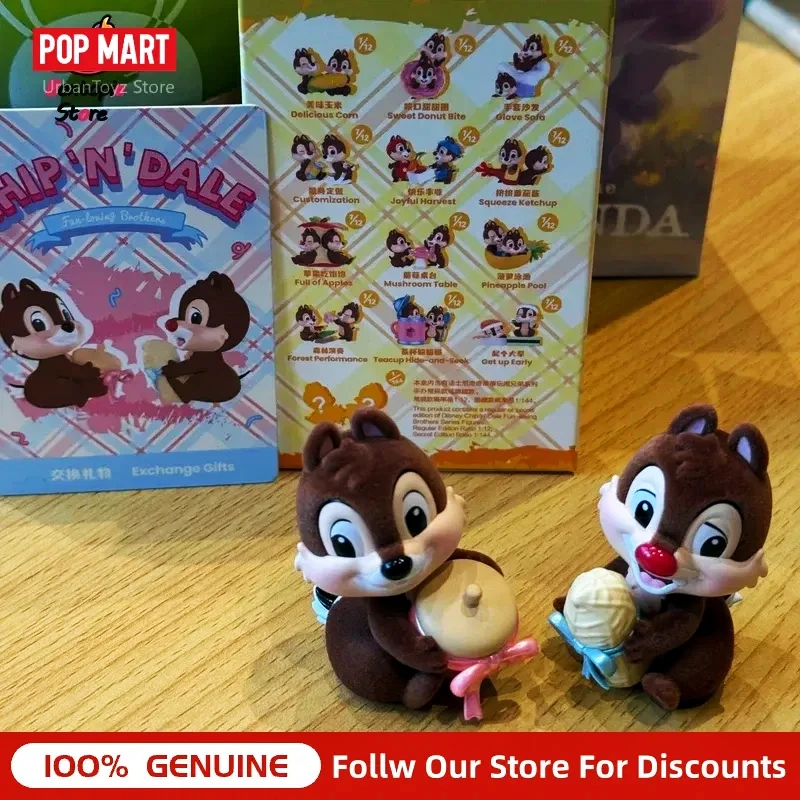 pop-mart-chip-'n'-dale-playful-brothers-series-blind-box-cute-figurine-desktop-ornament-collectible-birthday-gift-for-kids
