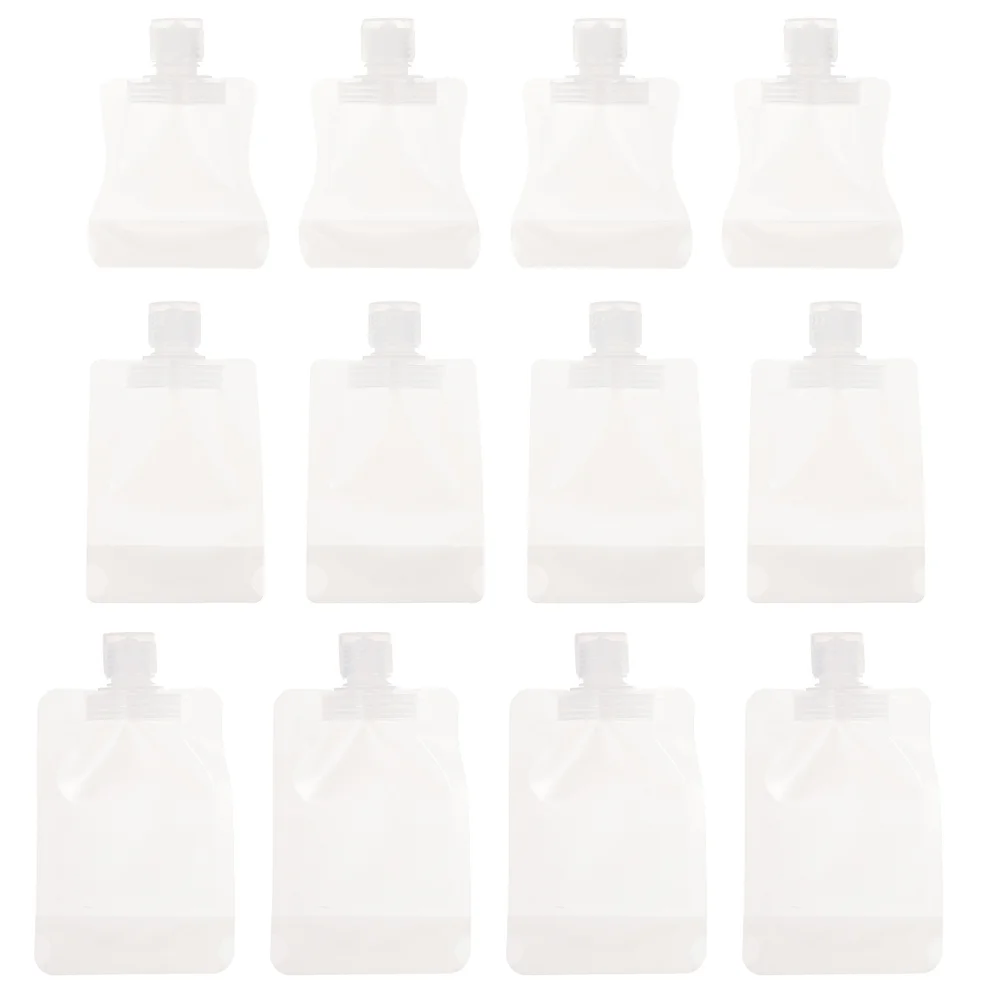 

12 PCS Toiletries Lotion Bag Travel Dispensing 154x88cm Bye Practical Leakproof Liquid