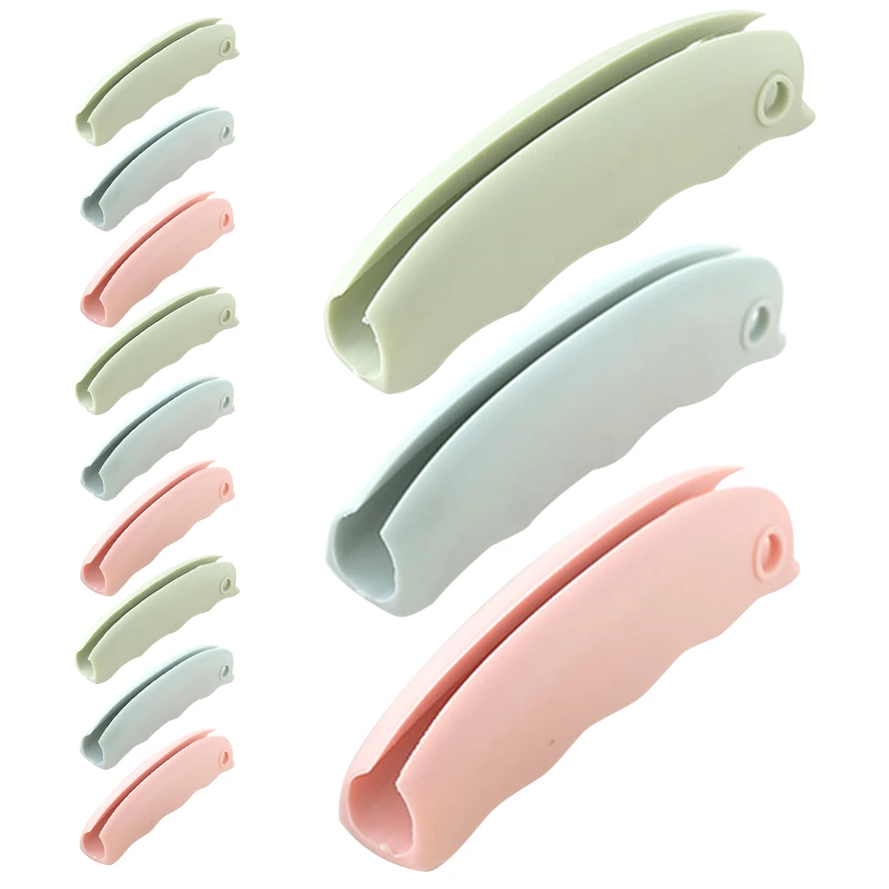 

12 Pcs Grocery Bag Silicone H Tote Shopping Carrier Labor Saving Comfortable Anti Slip Easy Clean Smooth Surface Household