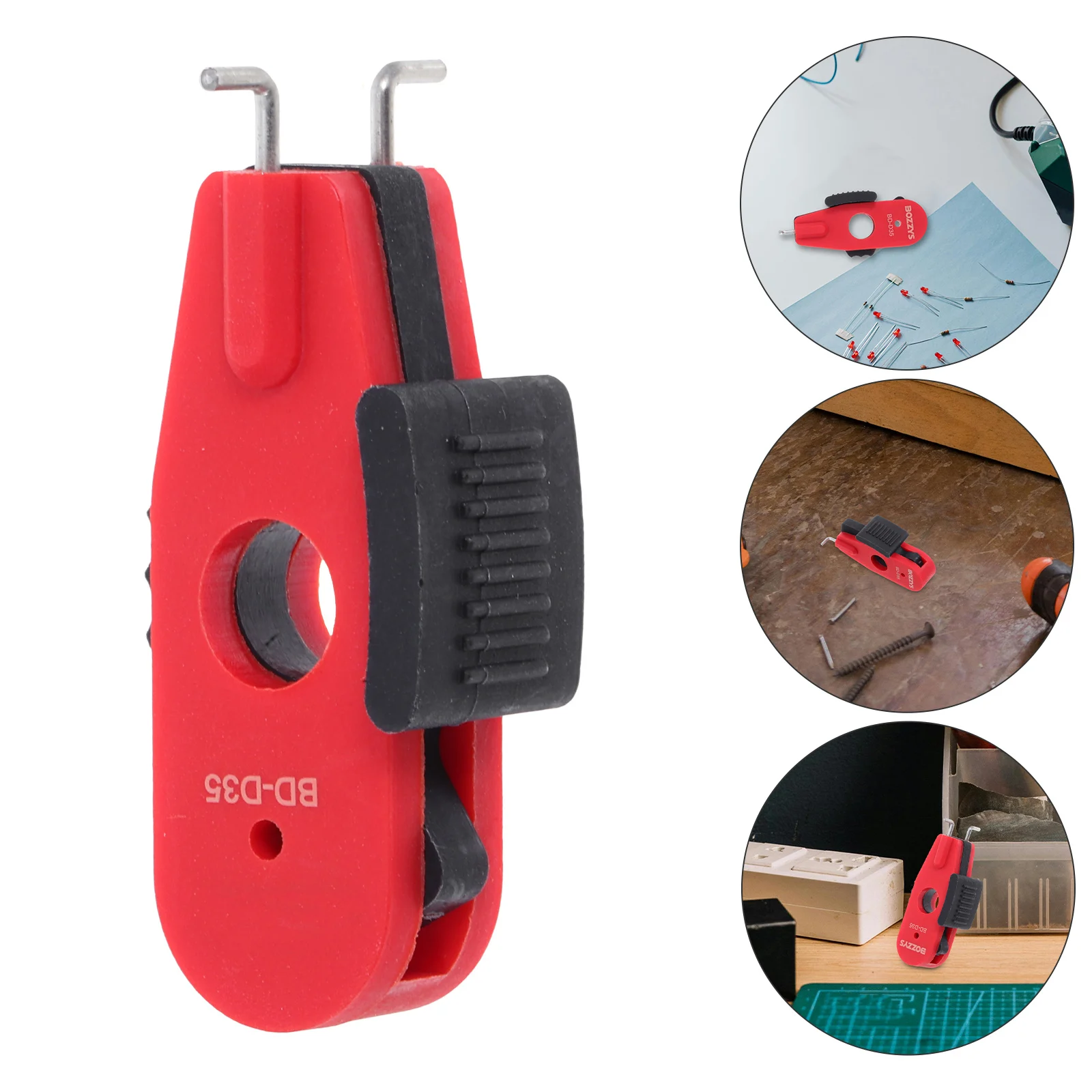 جهاز أمان مصغر للدائرة الكهربائية لعزل الطاقة وأقفال Loto ومجموعة التعشيق المشبك #5