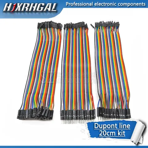 Dupont Jumper Wires 120pcs 20cm HJXRHGAL