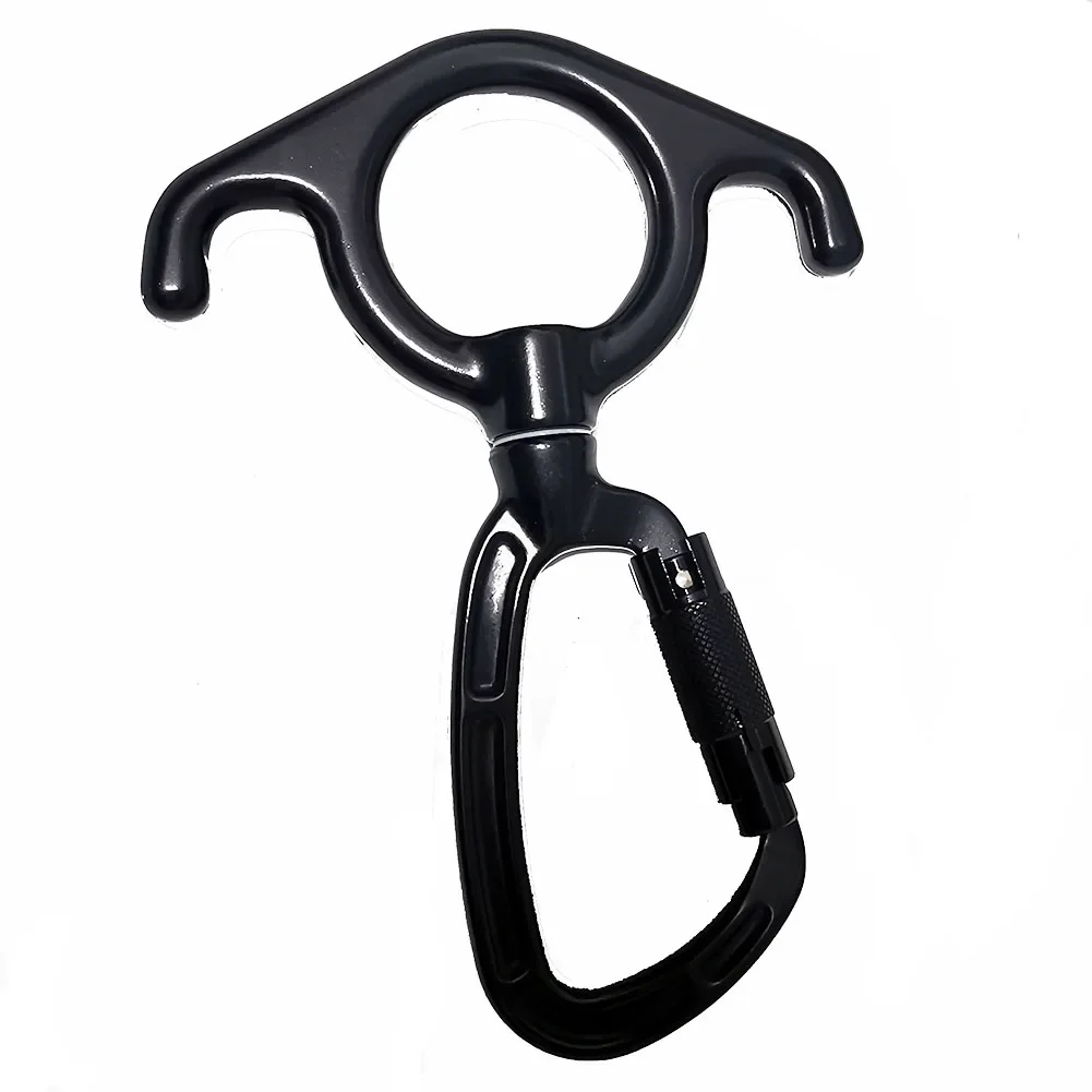 Figure 8  Carabiner  Swivel 3 In 1 Hardware for Aerial Dance Silk Climbing Yoga Spinning Fly Aerial and Hammock Swing Fittings