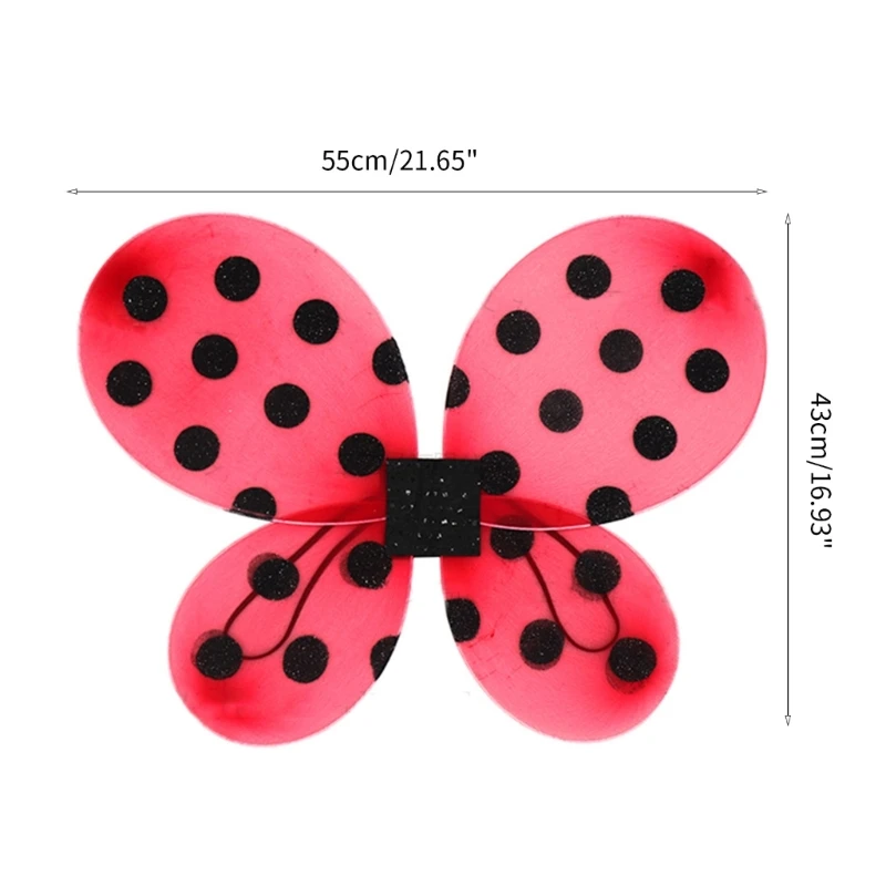 Bees/Ladybirds Wing Animal Cosplay Costumes Angel Wing Halloween Party Props