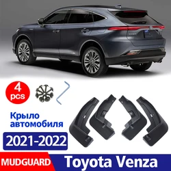 Per Toyota Venza 2021-2022 parafango parafango parafango parafanghi Splsh parafanghi accessori Auto Styline anteriore posteriore 4 pezzi