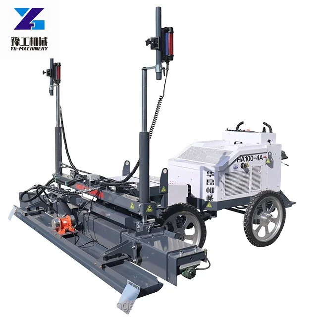Boom Concrete Laser Screed Machine Cement Screed Vibratory Truss Screed Leveling System Used For Factory Workshop Flooring