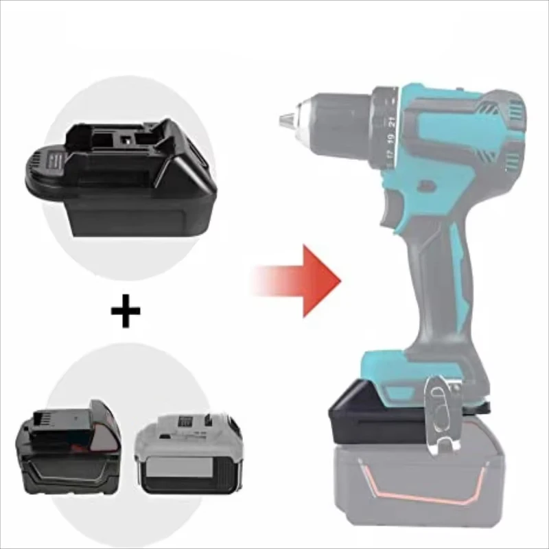 Power Tool Adapter BS18MT DM18M Converter For Bosch For Dewalt 18V Li-ion Battery For Makita For Milwaukee Power Tool DL18ML