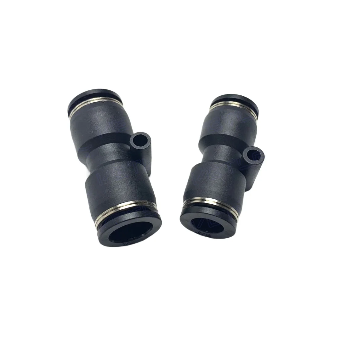 1/8 5/32 3/16 1/4 5/16 3/8 1/2 5/8 Inch 4 6 8 10 12mm PU / PG Quick Push in Connect Pneumatic Air Fitting Connector Adapter