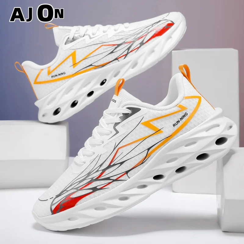 

Мужские легкие и удобные летние дышащие походные кроссовки с сеткой для бега на открытом воздухе, высококачественные кроссовки Joker