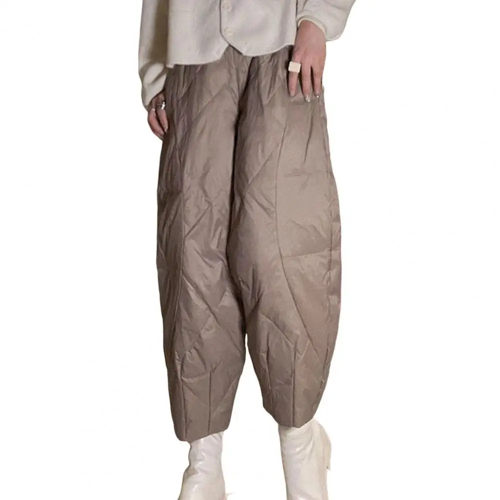 

New Fashion Slim Winter Women High Waist Pants Lady Warm Long Pant Big Size Female Elastic Trousers Outwear