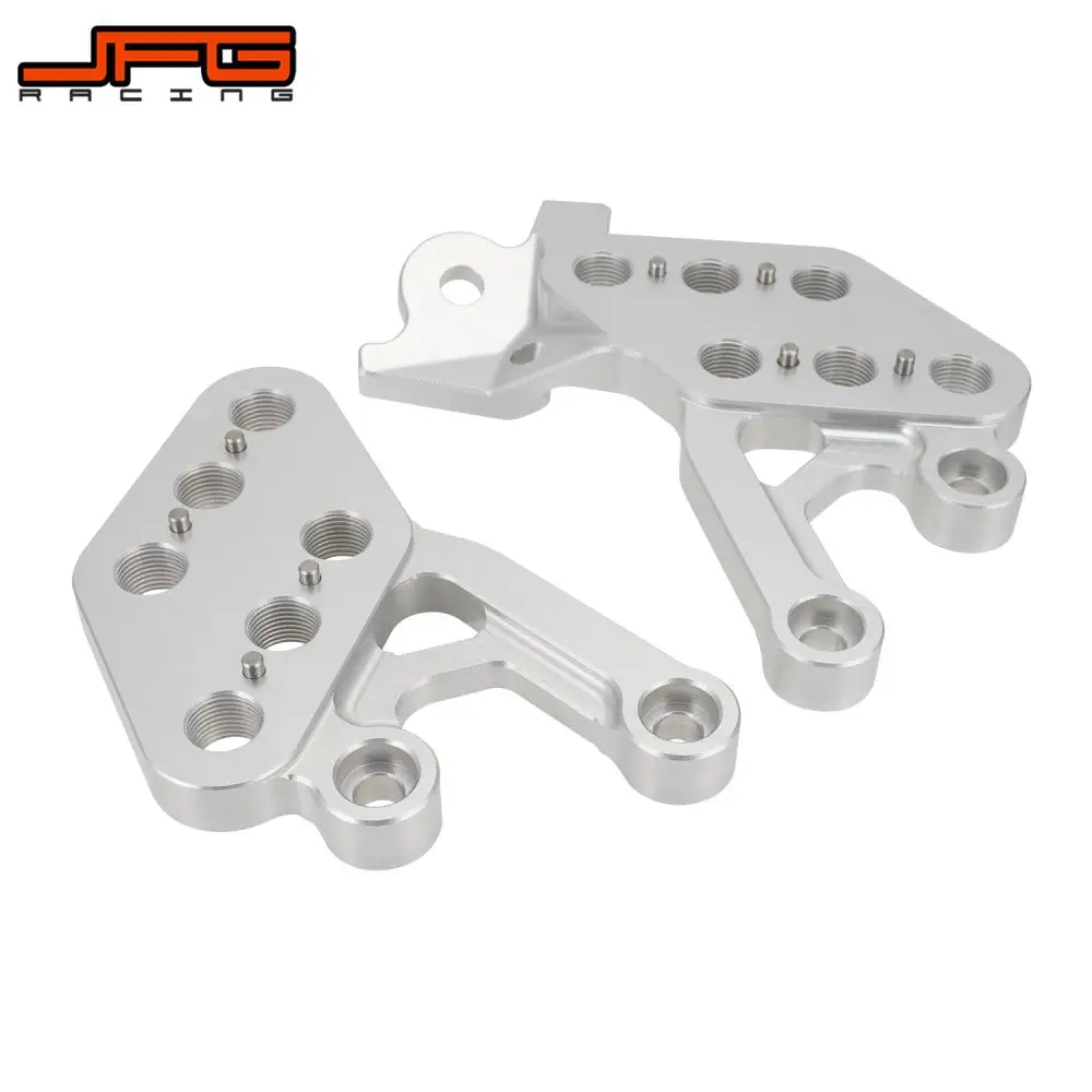 Kit de estriberas de aluminio CNC 7075 para motocicleta, extensores de soporte para Surron sur-ron Sur Ron X S L1E