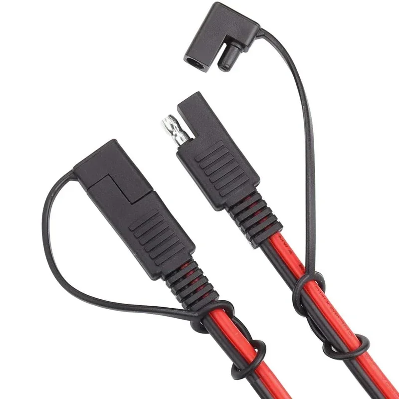 14 AWG 100 CM Quick Disconnect Verlengkabel Sae Power Connector SAE naar SAE Zware Verlengkabel Met Stofkap