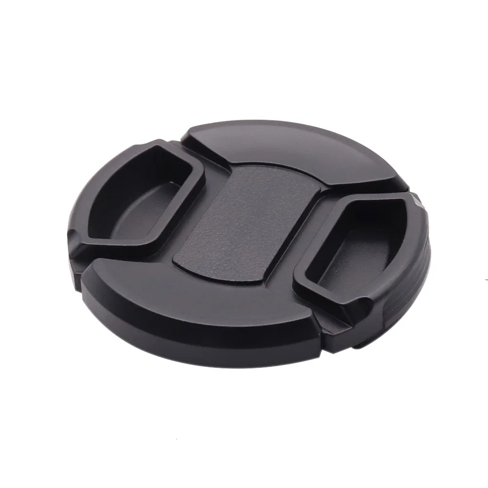 Universal 52mm 55mm 58mm Center Pinch Lens Cap Snap-on Front Cap For Canon For Nikon For Sony For Fujifilm Camera Lens