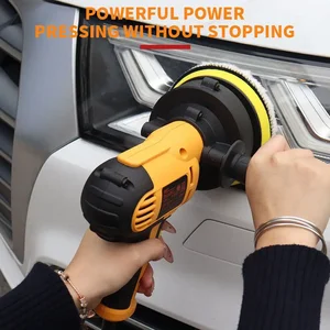 5 inch electric car polisher kit 700W Automatic Automatic Shockper 600 3700RPM Variable Policing Machine 12 Main Sales Polish Kit - №11