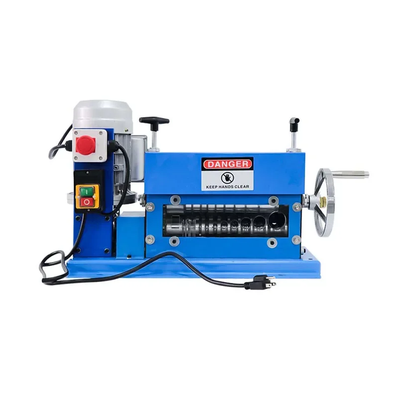 

370W Electric Wire Stripping Machine 1.5mm-38mm Cable Stripper Peeling With 11 Channels Removing Plastic Rubber 220V/110V