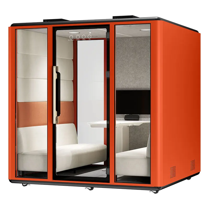 Mobile soundproof room Portable Recording Booth Soundproof Silent Room Acoustic Pod for Home Living Room Studio Quiet