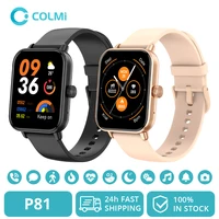 Reloj inteligente COLMI P81 para hombres y mujeres, llamadas de voz, monitor de salud 24 horas, 100 modos deportivos, reloj inteligente Bluetooth para teléfono Xiaomi
