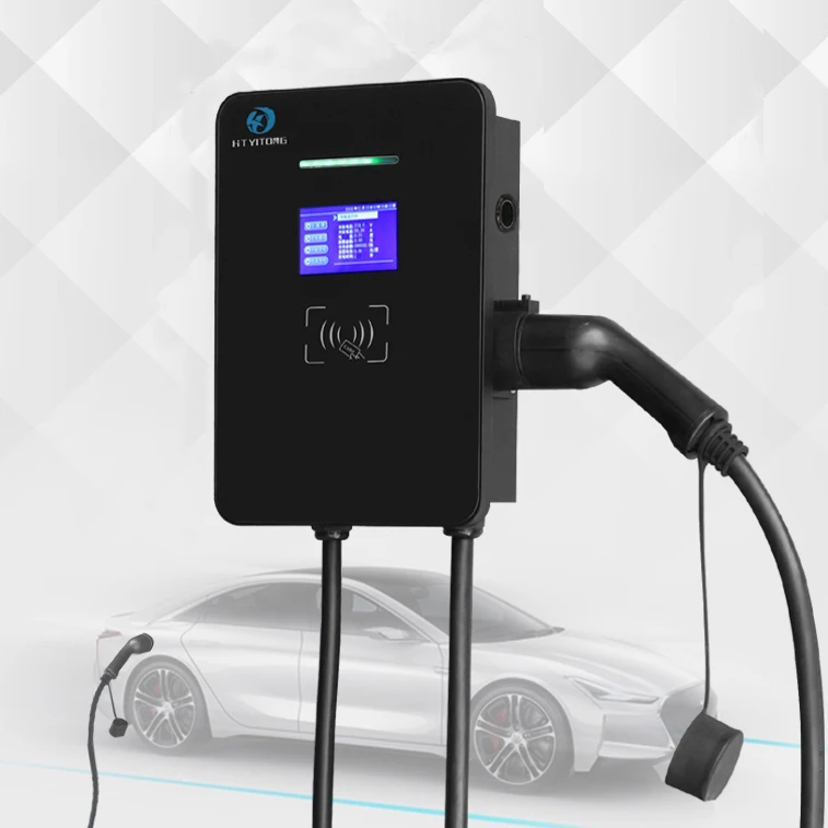 

22KW electric car charging station ev charger Type 2 wallbox ac app control car charger station ev charger