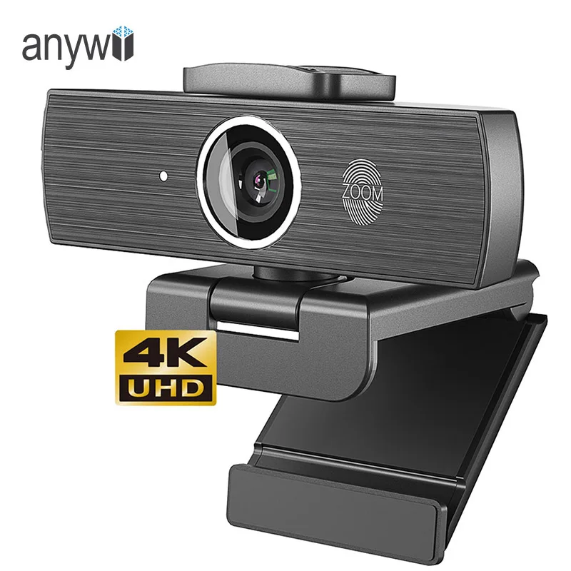 USB 4K Full HD Game Streaming Webcam for Computer Web Camera Desktop & Laptop Wide-Angle CMOS Imaging Sensor Microphone