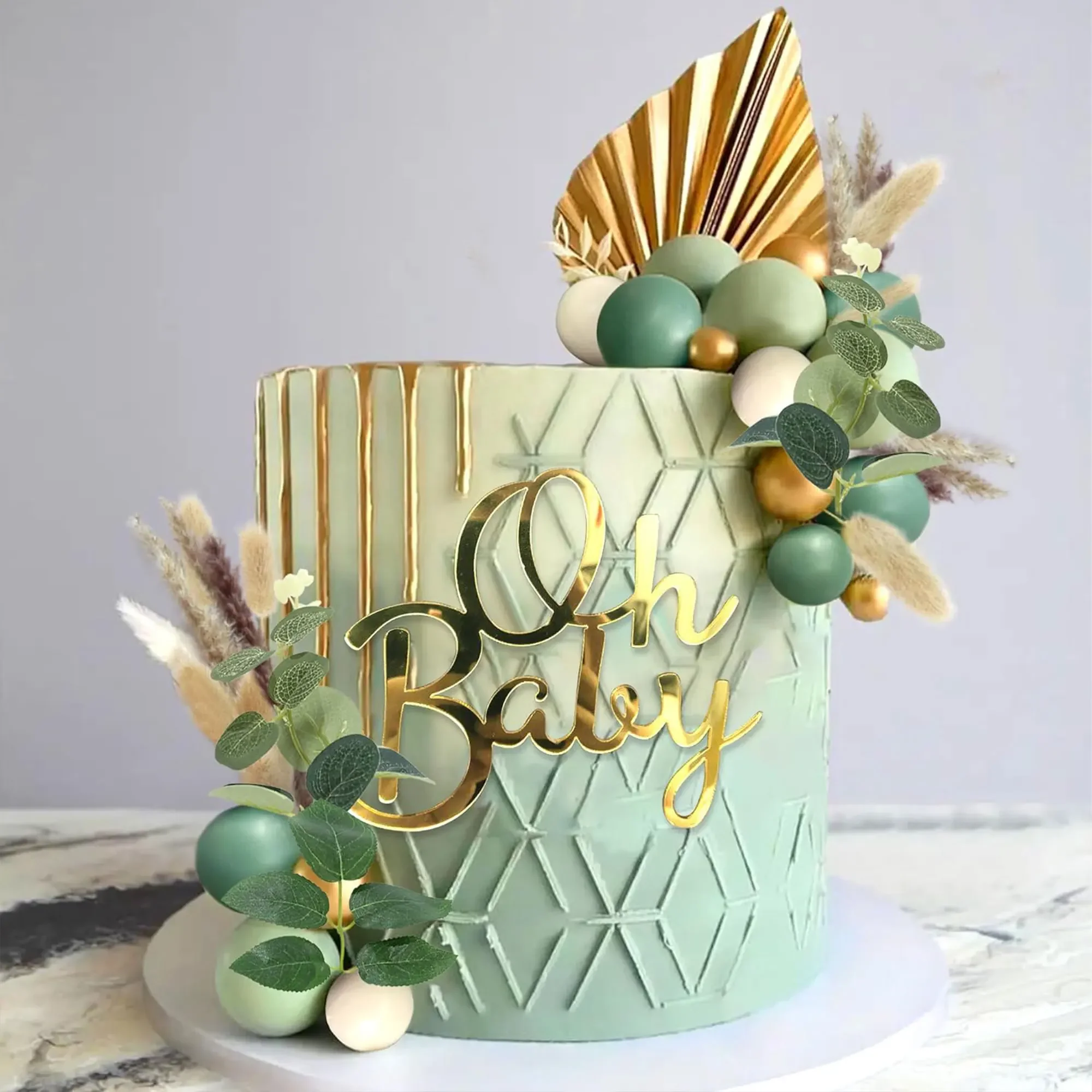 Green Cupcake Decor…