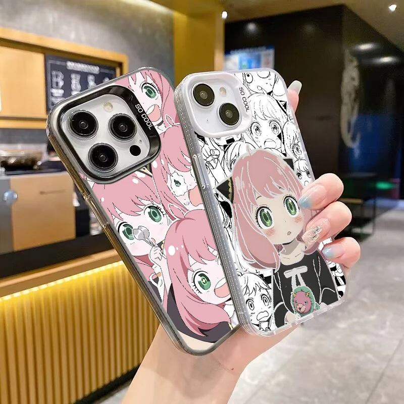 حافظة أنيمي جاسوس X فاميلي أنيا لهاتف انفينيكس تكنو سبارك 30C 7 10 20 Pro Pova 6 7 Pro Camon 40 Pro 30S SMART 5 7 8 6 9 10 Plus