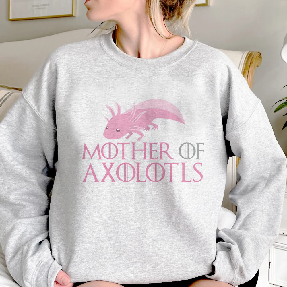 

Ajolote Axolotl hoodie anime sweater harajuku casual wear winter Y2K elegant teen sweatshirts Japanese comfortable Y2K patterned