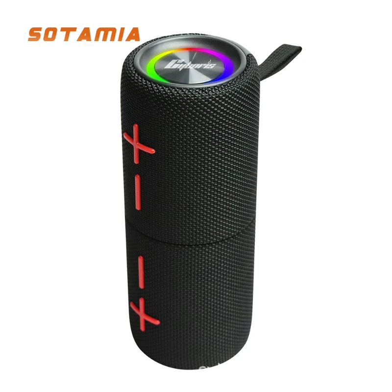 

SOTAMIA 1 шт. магнитный Bluetooth-динамик красочный сабвуфер уличный беспроводной два в одном аудио V5.3 основный чип