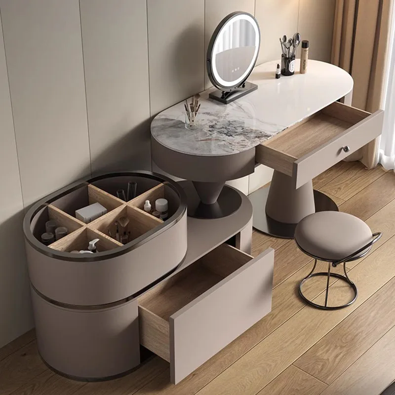 m Accessories Cabinet Dressing Table White Shelf Coffee Study Service Vanity Table Comfortable Beauty Home Furniture m