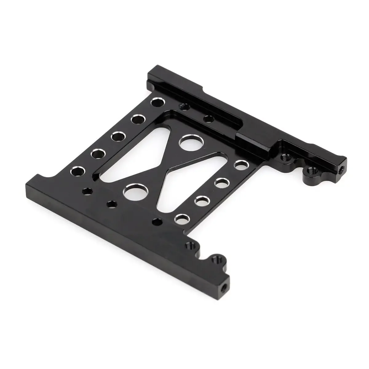 LCX Racing 1/10 RC Crawler Car CNC Aluminum Chassis Brace Servo Mount for Axial SCX10 PRO Upgrades Parts Accessories
