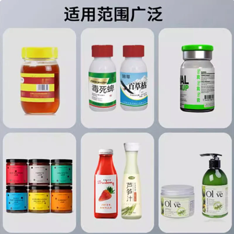 Desktop Pouch Bags Labeling Machine Automatic  Stand-up Bag Flat Surface Pouch Applicator with Paging Machine