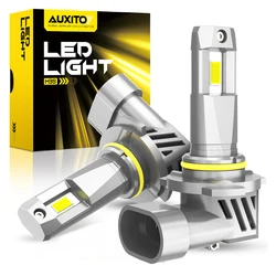 2Pcs HB3 9005 LED High Beam Headlight Bulb Canbus No Error 16-CSP Chips for BMW E39 Kia Sportage Headlamp H8 H11 LED Lights