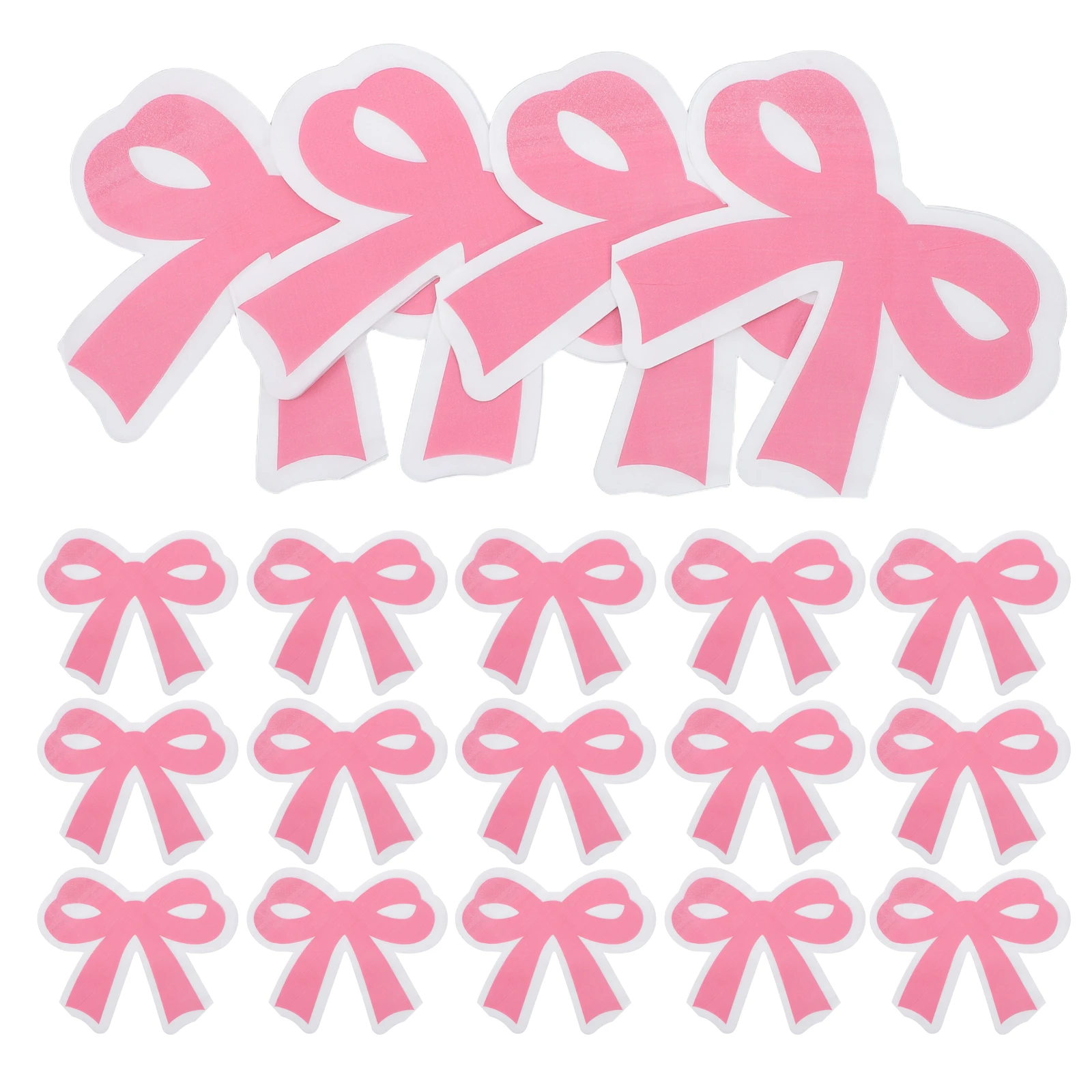 40 قطعة مناديل القوس الوردي مناديل ورقية للاستعمال مرة واحدة حفلة عيد ميلاد لطيف ربطة القوس فيونكة المناديل الزخرفية لوازم حفلات الشاي