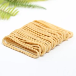 400 Pcs Sturdy Elastic Rubber Bands Bills Elastic Stretchable Fasteners Ring Diameter 60mm for School Stationery Supplies