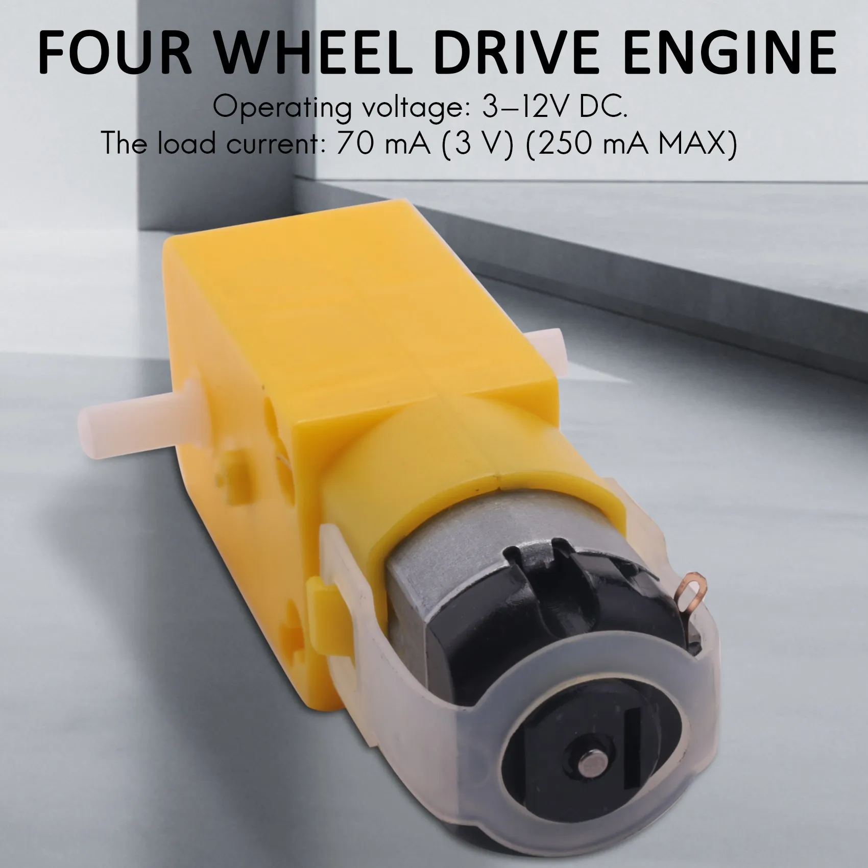 F-T 10 piezas Smart Car Tt Motor Lanzamiento Motor de engranaje de coche inteligente para Arduino