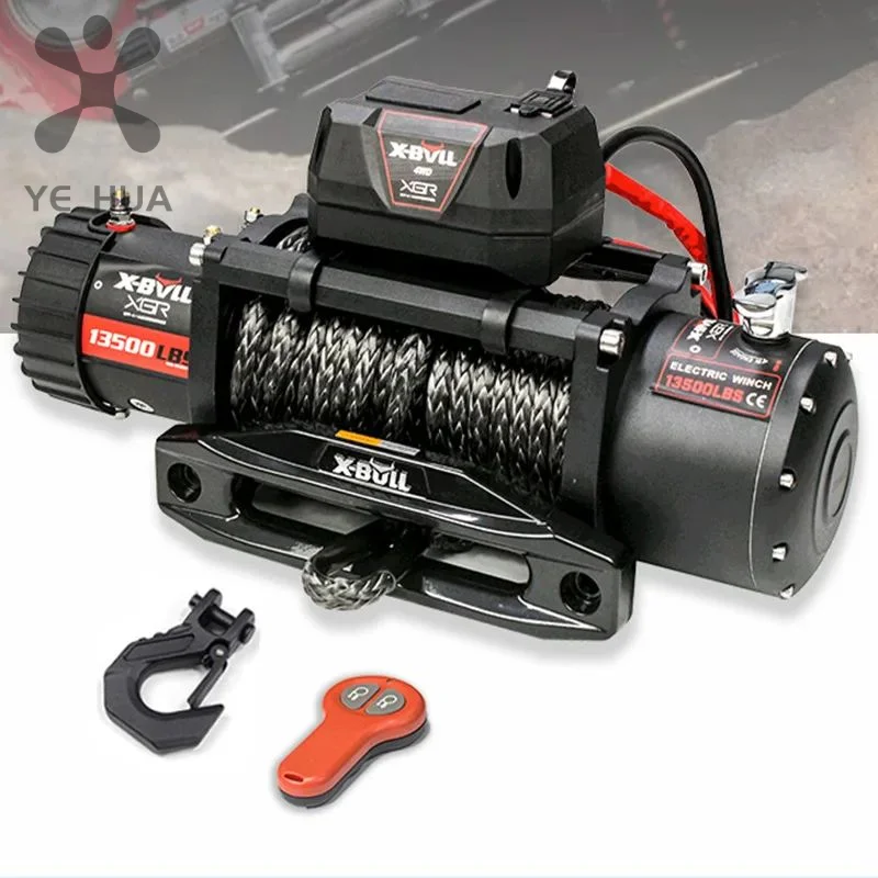 4X4 Off road Vehicle Modification Silent Waterproof Rescue and Self rescue Portable Electric Winch for Great Wall Tank 300