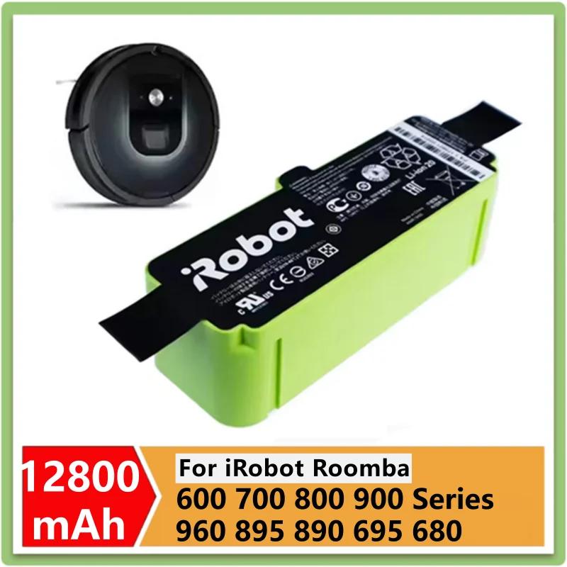 14.4v 6.5Ah Battery Lithium Ion For iRobot Roomba Cleaner 900 800 700 600 Series 960 980 981 965 895 695 692 690 680 675 890 860