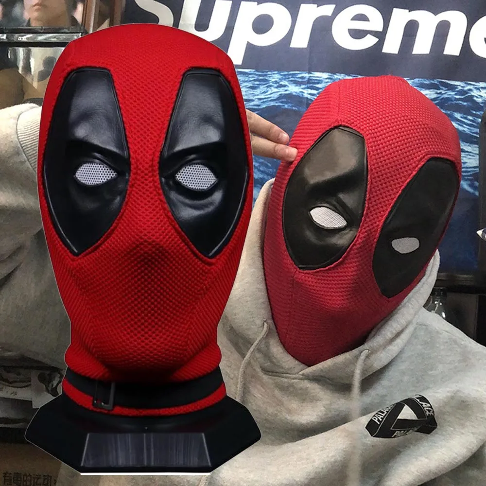 

Deadpool Mask Faceshell Cosplay Superhero Halloween Masquerade Carnival High Quality Headgear Party Costume Props Gifts