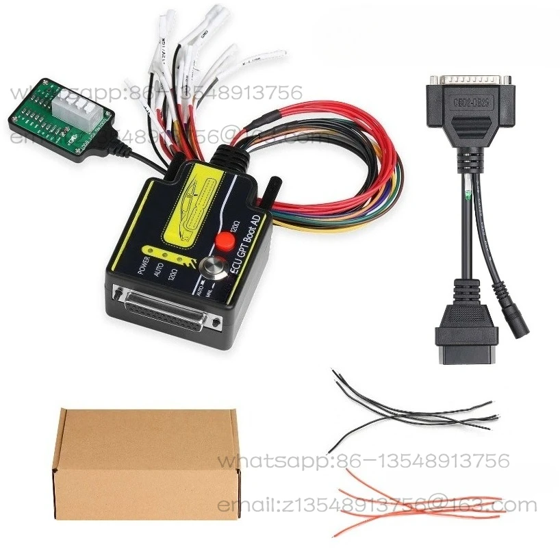 GPT Boot OBD2 AD GPT1 2 Module 71 ECU Read and Write Anti-Short Circuit Adapter