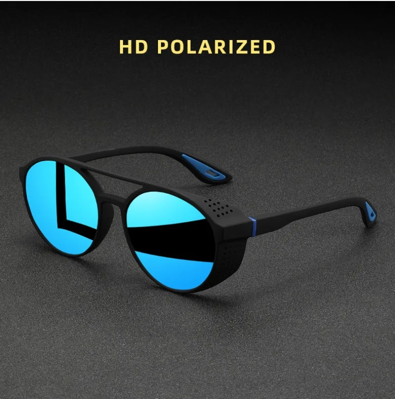 1PCS Professional Sports Punk Sunglasses - Polarized Windproof UV400 for Cycling Running Outdoor Enthusiasts Glasses
