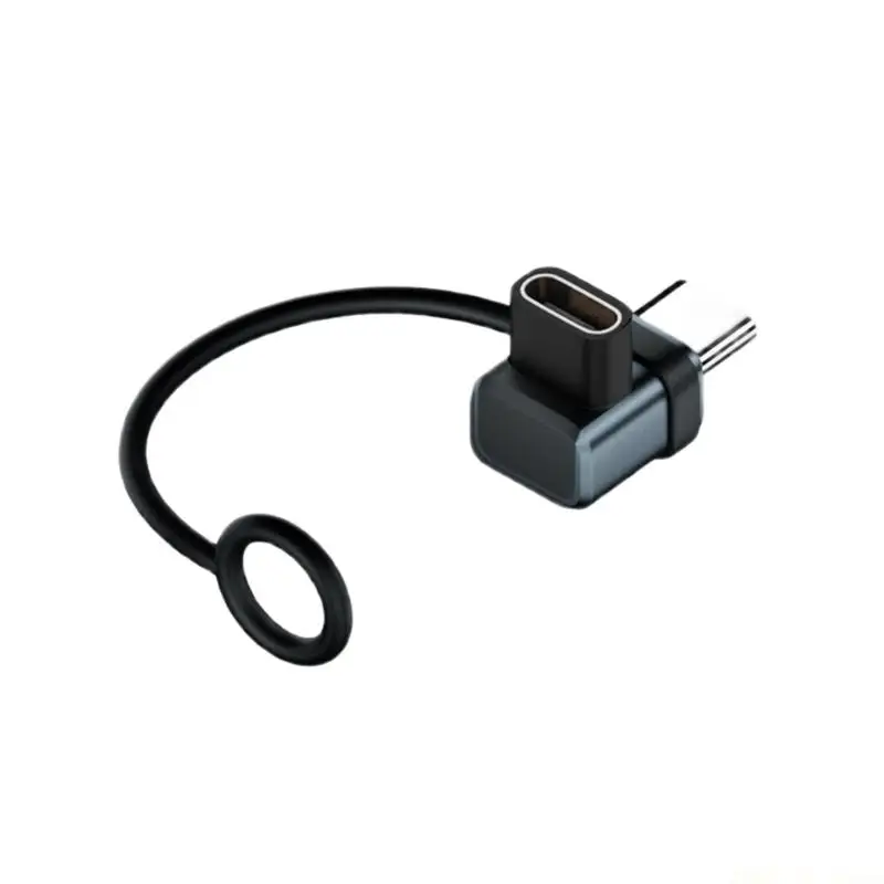 

M5TD Quick User Friendly USB4.0 Adapter 80Gbps Data Transfer Stable Metal Housing Portable Design for Office Mobile Workers