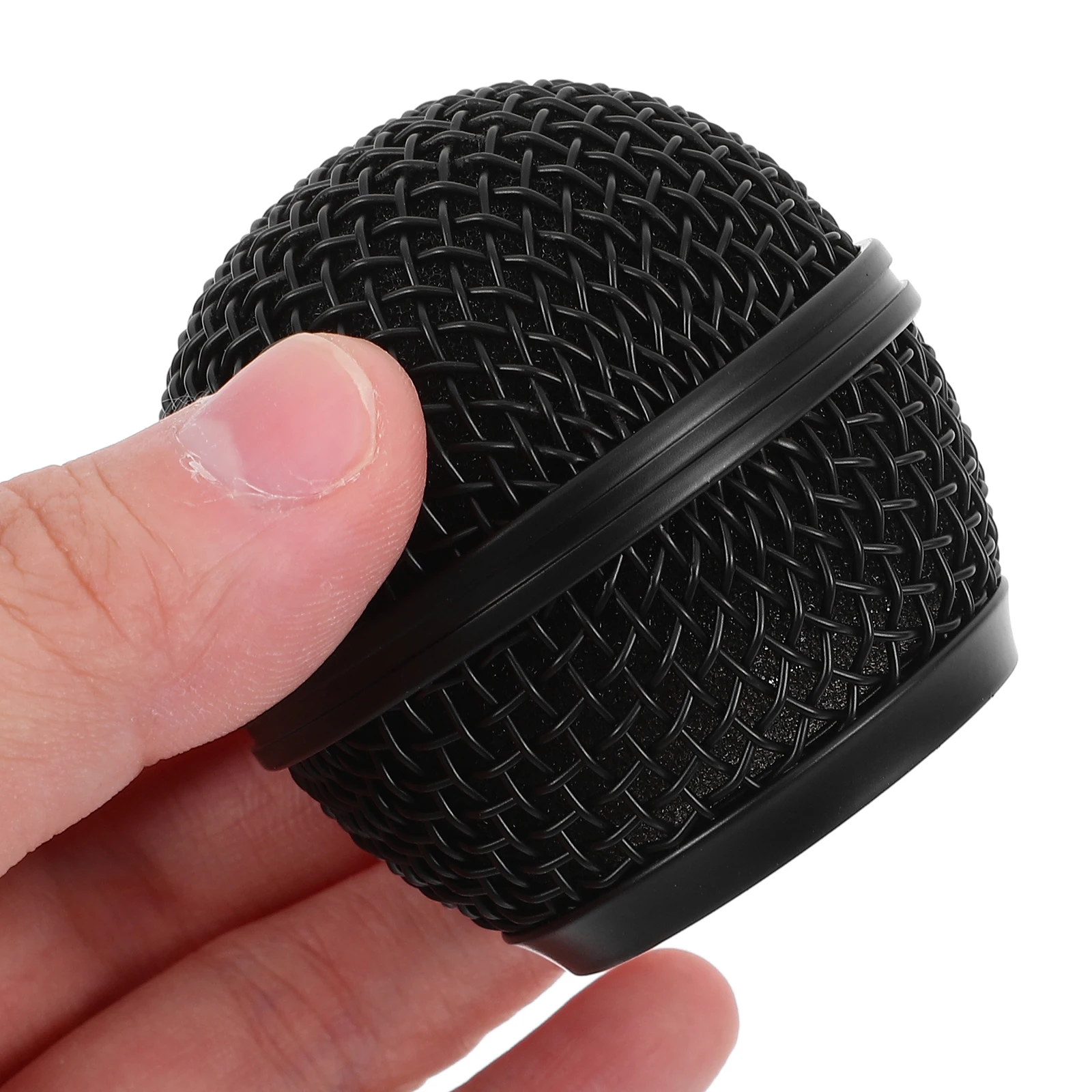 

4 Pcs Color Microphone Head Cover Covers Grille Ball Replacement Windscreen Parts Mesh Compatible for Shure