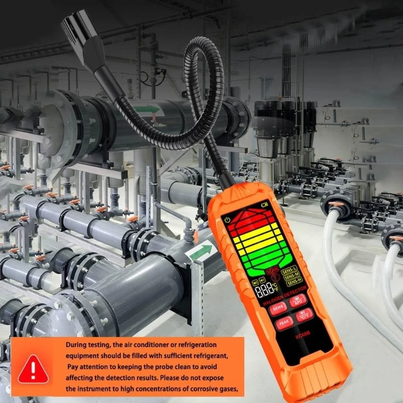 محول تسرب الكلور الصناعي مجهز بمسح قناة هيكل تحذير متعدد وتحسين الكفاءة 896C