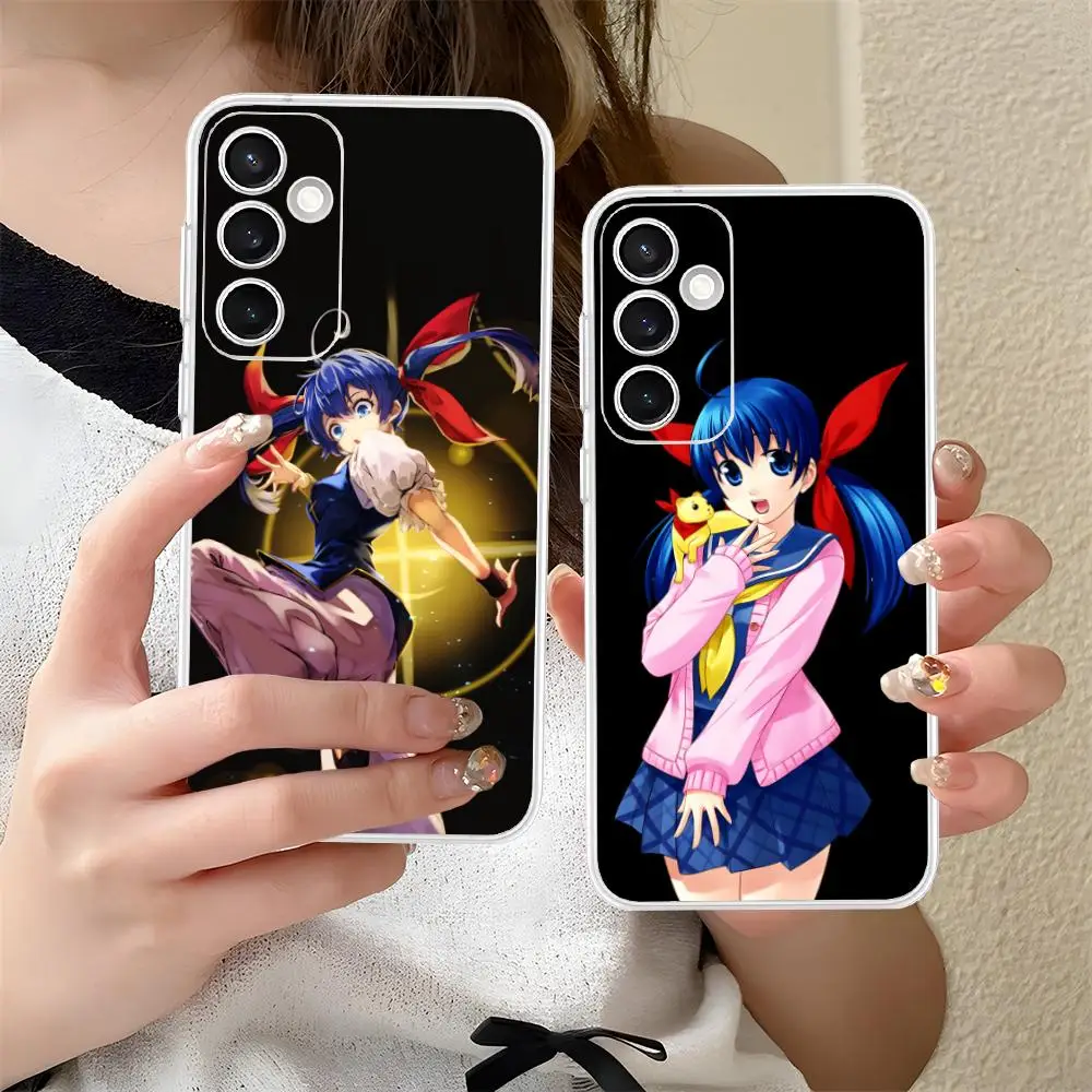 Чехол для телефона Fatal Fury Hotaru Futaba для Samsung Galaxy S25 S24 S23 S22 S21Plus FE Ultra Clear Color Cover Роскошный смартфон