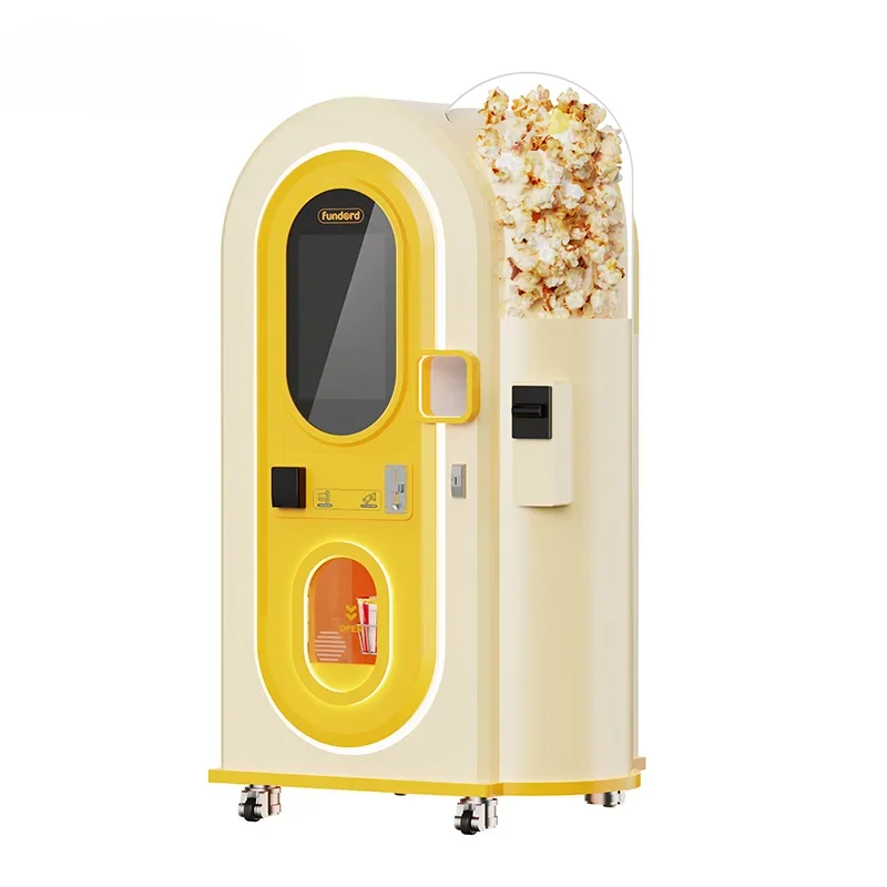 Digital Corn Popcorn Vending Machine Kids Intelligent Sweet Popcorn Maker Automatic Popcorn Vending Machine