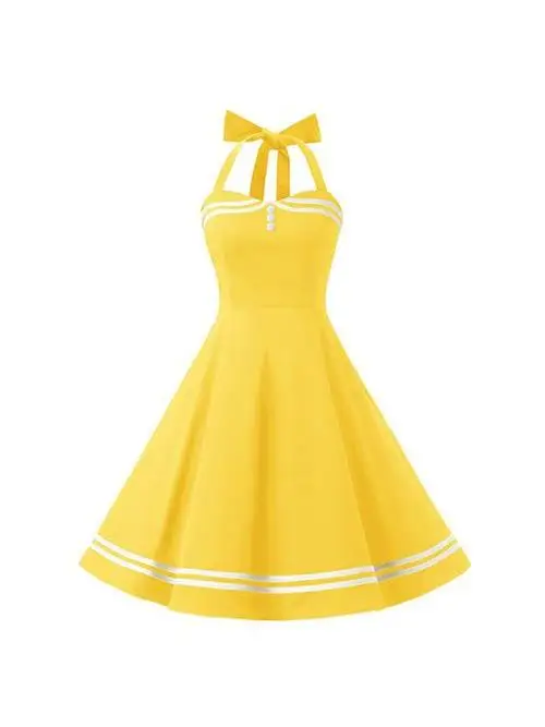 

Ele винтажная повседневная женская одежда средней длины, облегающая удобная домашняя одежда, длина све, восемнадцать колокольчиков, воротник с одним словом