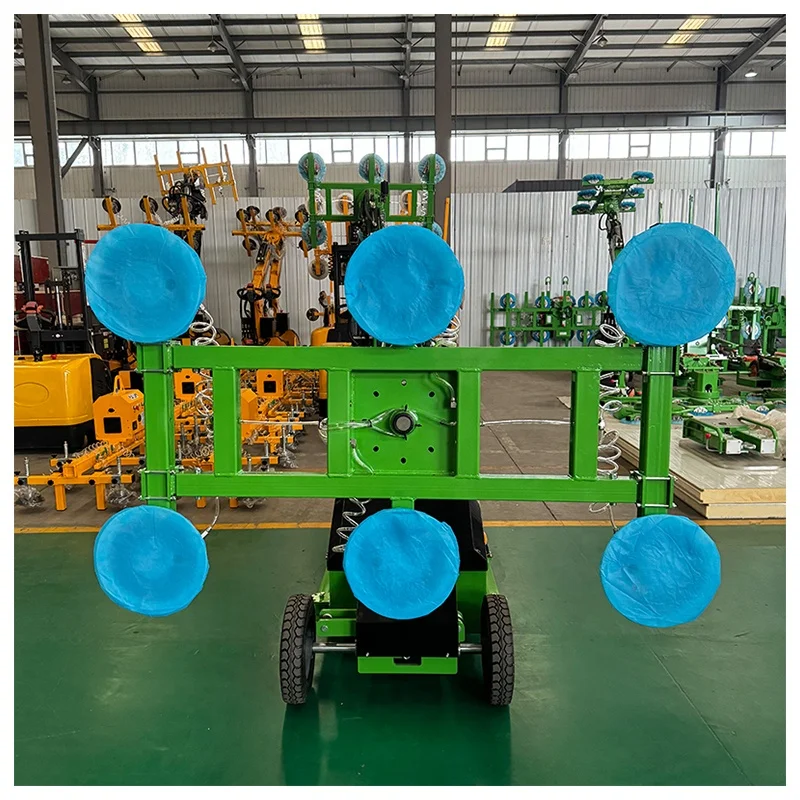 Window Installation Robot Electric Vacuum Glass Lift Trolley Moving Handling Equipment Elevador Vidrio