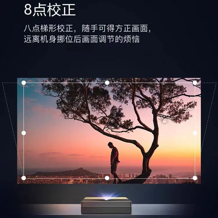 L as er TV D6 max Ultra Short Focus Smart Android Home Large Screen Giant Screen Home Theater