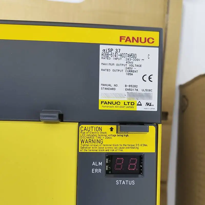 

Параметры # H580 Fanuc проверка модуля источника питания OK A06B 6141 H037