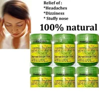 5pcs/4pcs/1Pcs Licorice Mint Traditional Natural Herbal Nose Inhaler of Refreshing Awakening Essential Thai Herbal Fast shipping